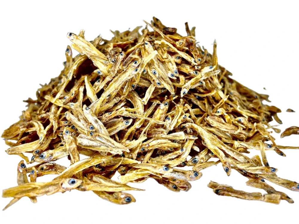 Sušené malé sladkovodní ryby,100g
