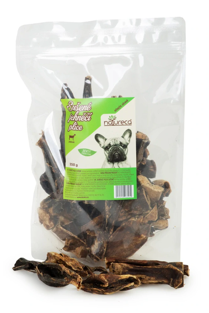 Jehněčí plíce sušené 500g