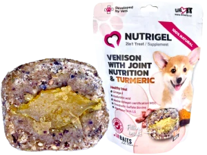 NUTRIGEL medium DIVOČINA s kloubní výživou a kurkumou