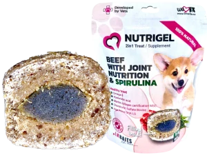 NUTRIGEL medium hovězí s kloubní výživou a spirulinou
