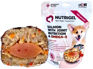 NUTRIGEL medium losos s kloubní výživou a omega-3