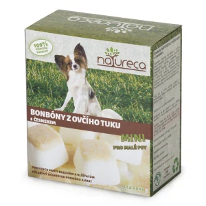 Bonbóny z ovčího tuku s česnekem mini 250g