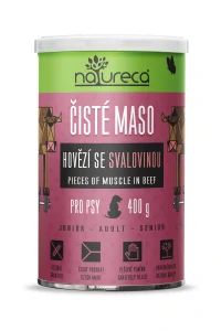 Hovězí s játry 400g - Čisté maso pro psy, konzerva