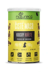 Kousky kuřete 400g - Čisté maso pro psy, konzerva