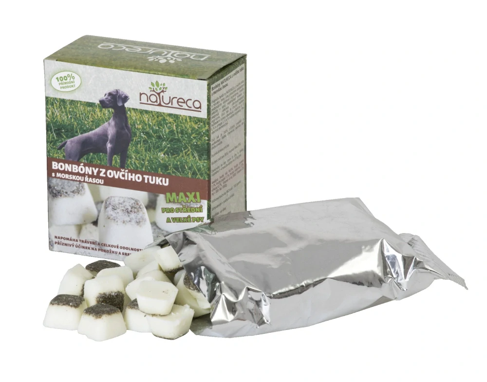 Bonbóny z ovčího tuku s mořskou řasou MAXI 250g