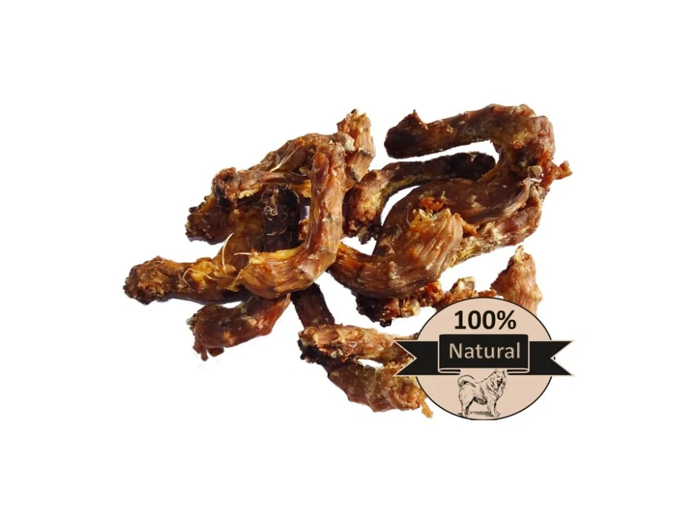 Kuřecí krky sušené 300g.